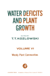Water Deficits and Plant Growth