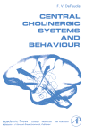 Central Cholinergic Systems and Behaviour