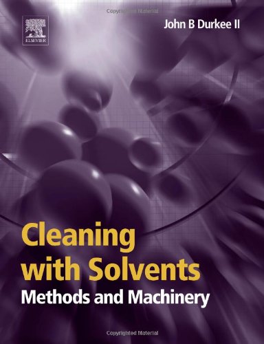 Design and Management of Solvent Cleaning Machines