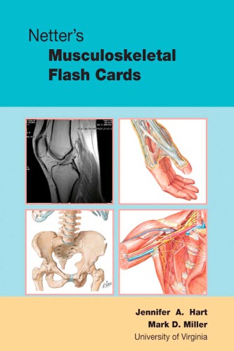 Netter's Musculoskeletal Flash Cards E-Book