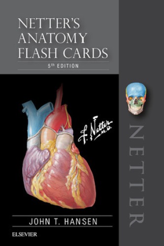 Netter's Anatomy Flash Cards