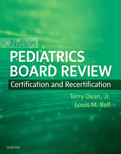 Nelson Pediatrics Board Review E-Book