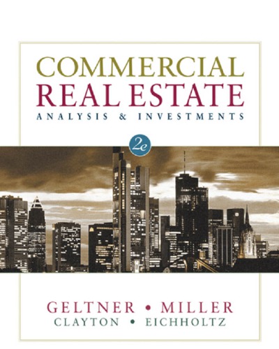 Commercial real estate : analysis & investments