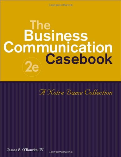 The Business Communication Casebook