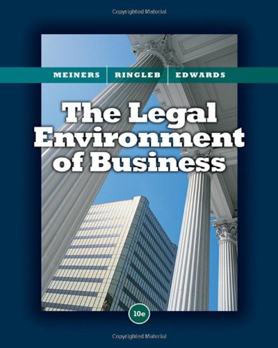 The Legal Environment of Business