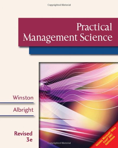 Practical Management Science [With Microsoft Project 2007 60-Day Trial Version]