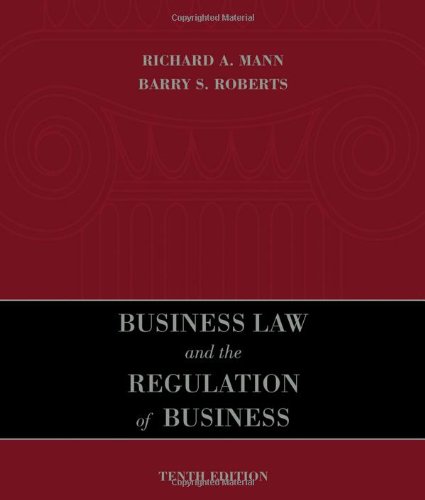 Business Law and the Regulation of Business