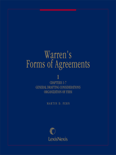 Warren's forms of agreements : business forms