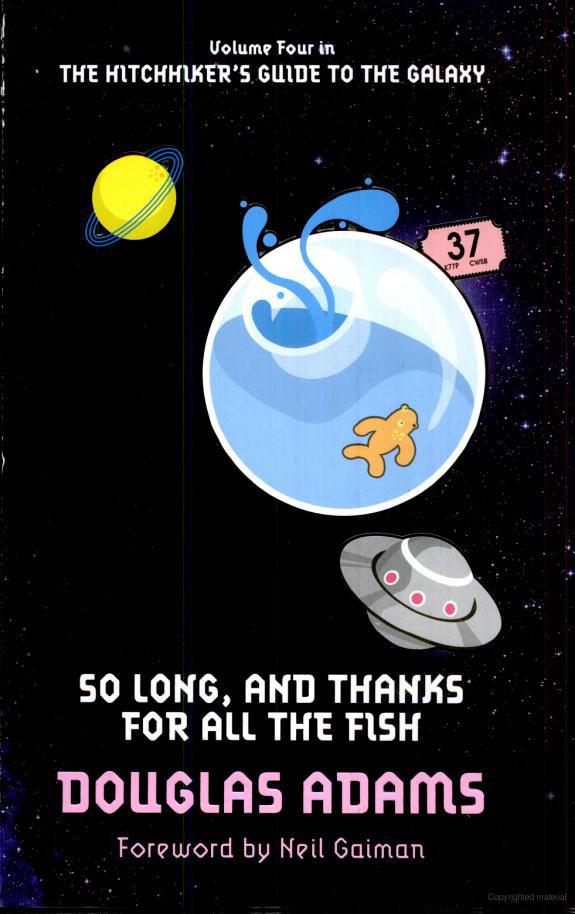 So Long, and Thanks for All the Fish