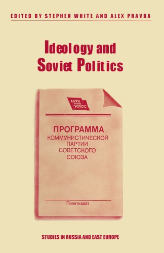 Ideology And Soviet Politics