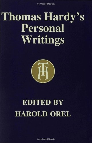 Thomas Hardy's Personal Writings