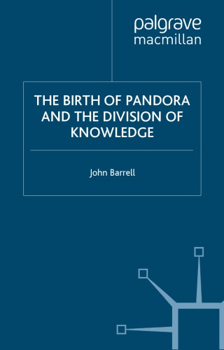 The Birth of Pandora and the Division of Knowledge