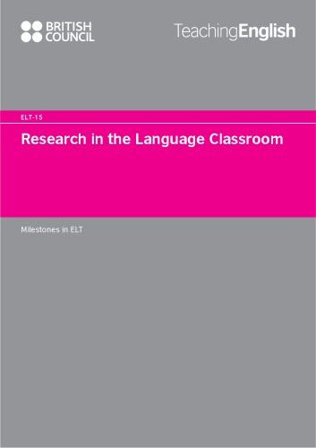 Research In The Language Classroom