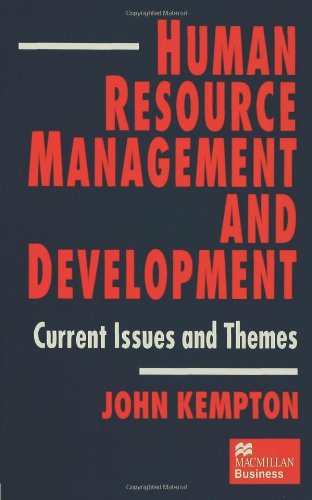 Human Resource Management and Development