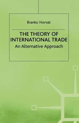 The Theory Of International Trade