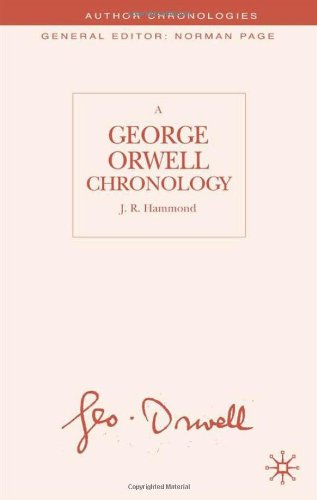 A George Orwell Chronology