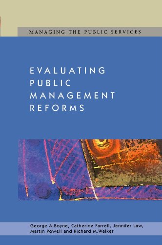 Evaluating Public Management Reforms