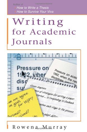 Writing for Academic Journals