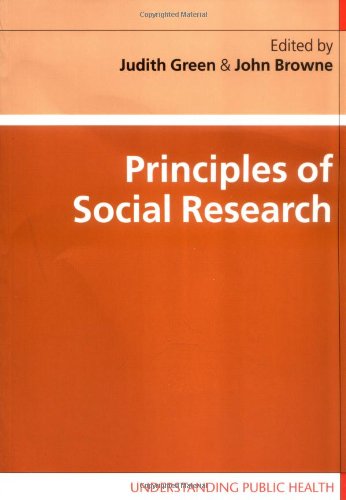 Principles of Social Research