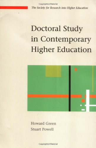 Doctoral Study in Contemporary Higher Education