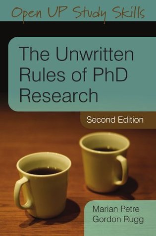 The Unwritten Rules of PhD Research