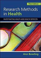 Research Methods in Health