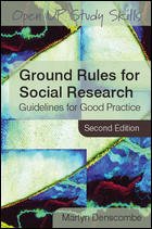 Ground rules for social research : guidelines for good practice