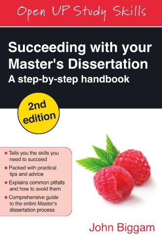 Succeeding with Your Master's Dissertation