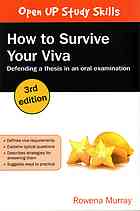 How to Survive Your Viva