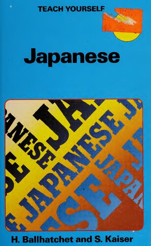 Teach Yourself Japanese