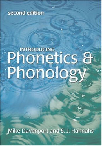 Introducing Phonetics and Phonology Second Edition