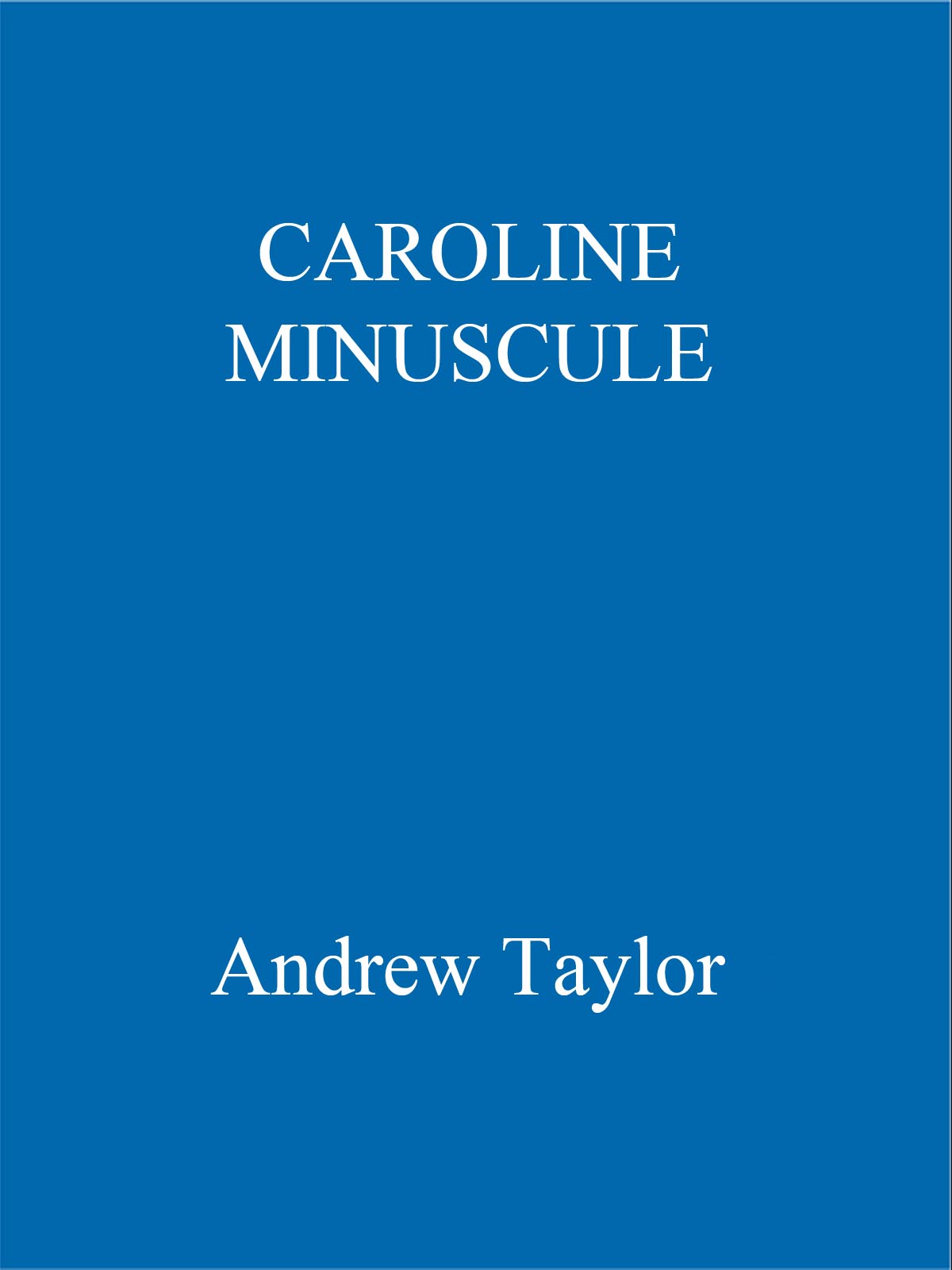 Caroline Minuscule