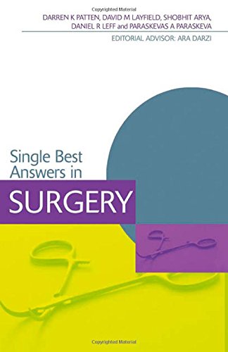 Single Best Answers in Surgery