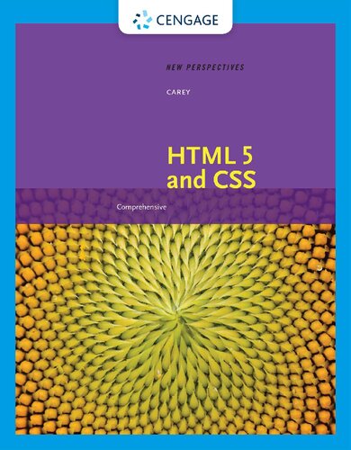 New Perspectives on HTML 5 and Css