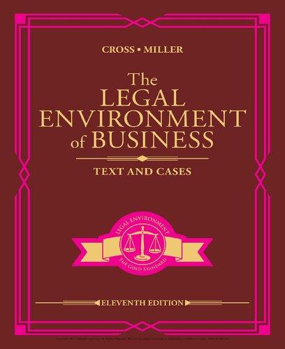 The Legal Environment of Business