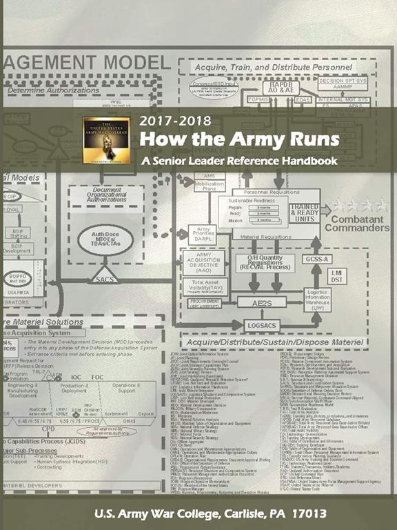 How the Army Runs: A Senior Leader Reference Handbook, 2017-2018 (31st Edition)