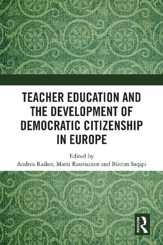 Teacher Education and the Development of Democratic Citizenship in Europe