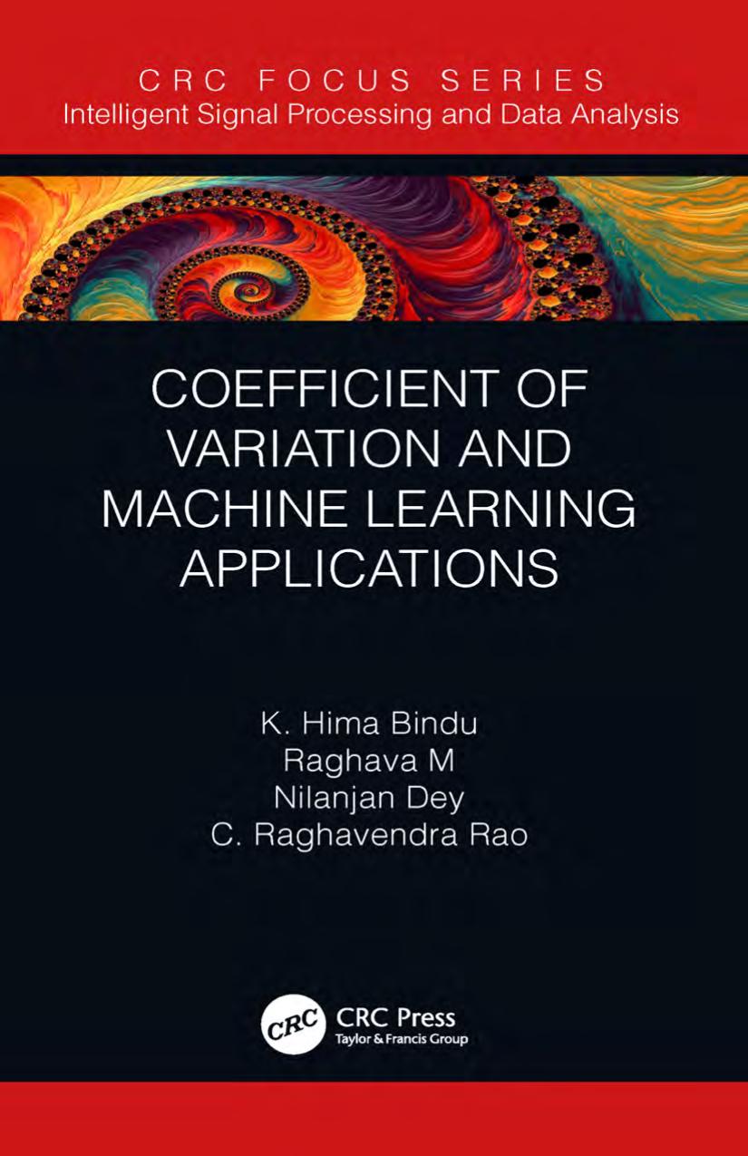 Coefficient of Variation and Machine Learning Applications