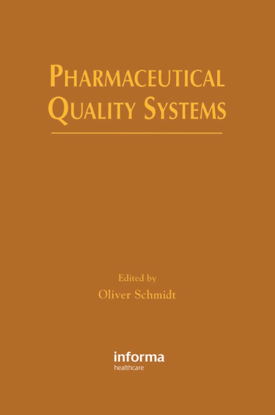 Pharmaceutical Quality Systems