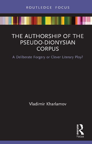 The Authorship of the Pseudo-Dionysian Corpus