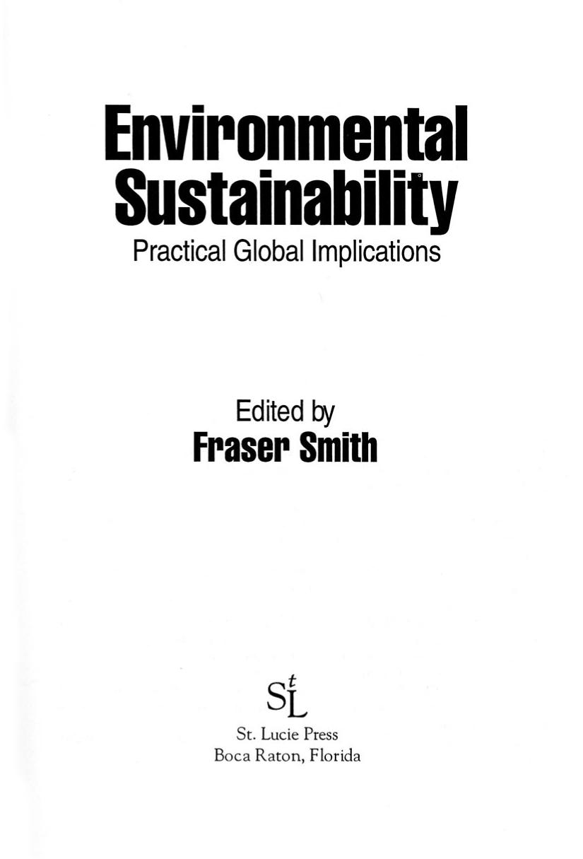 Environmental Sustainability