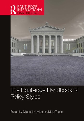 The Routledge handbook of policy styles