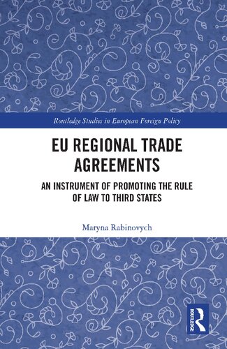 Eu Regional Trade Agreements