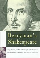 Berryman's Shakespeare