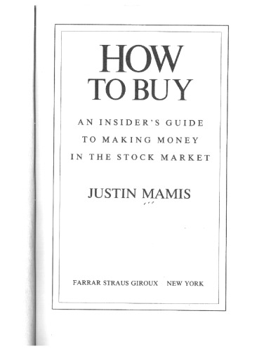 How to Buy