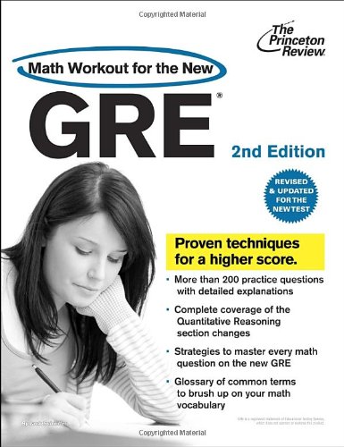 Math Workout for the New GRE, 2nd Edition