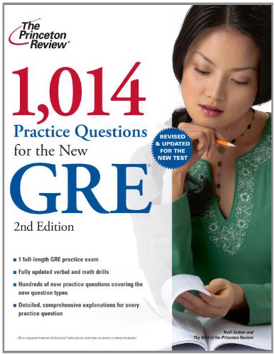 1,014 Practice Questions for the New GRE