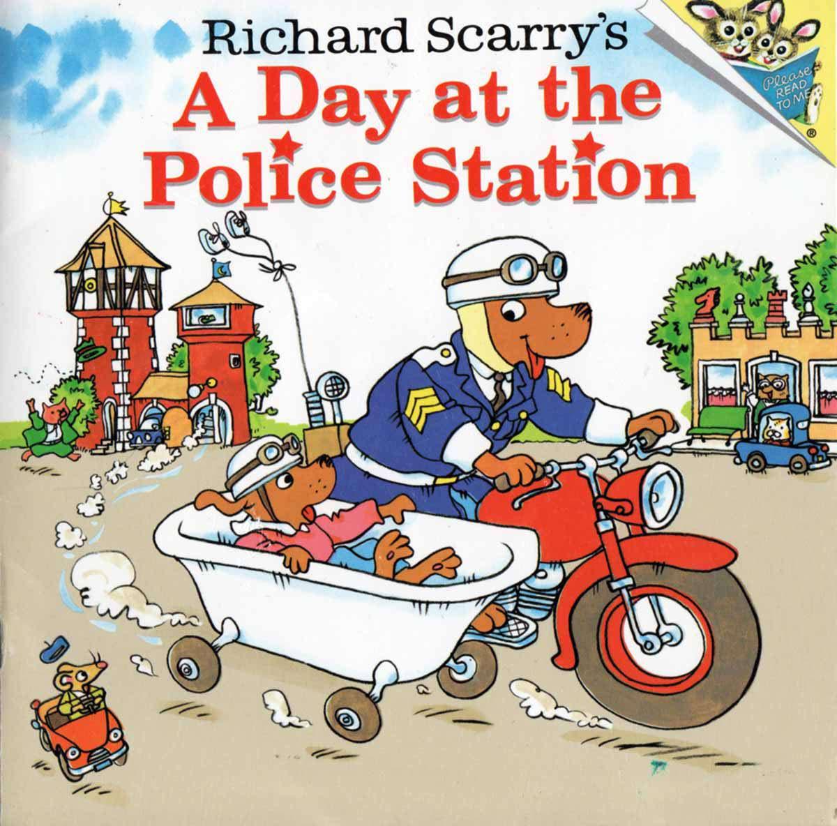 A DAY AT THE POLICE STATION By Scarry, Richard (Author) Paperback on 11-May-2004