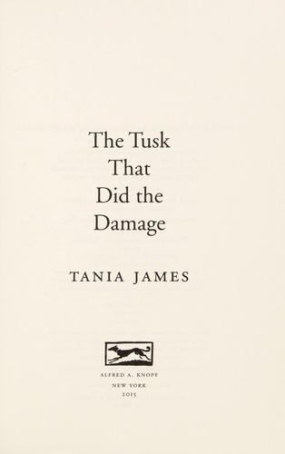 The Tusk That Did the Damage