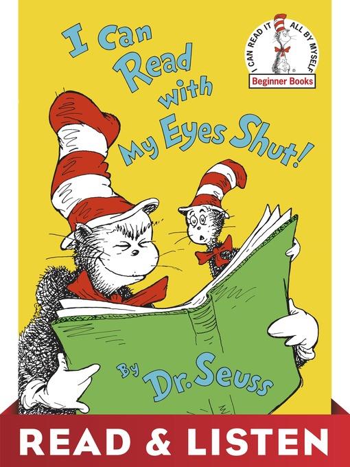 I Can Read with My Eyes Shut!